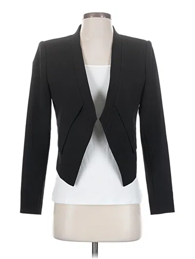 Pre-owned Bcbgmaxazria Blazer Jacket In Black