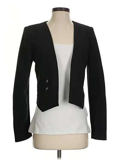 Pre-owned Bcbgmaxazria Blazer Jacket In Black