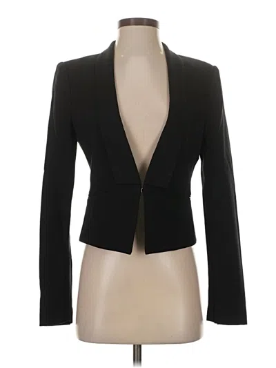 Pre-owned Bcbgmaxazria Blazer Jacket In Black