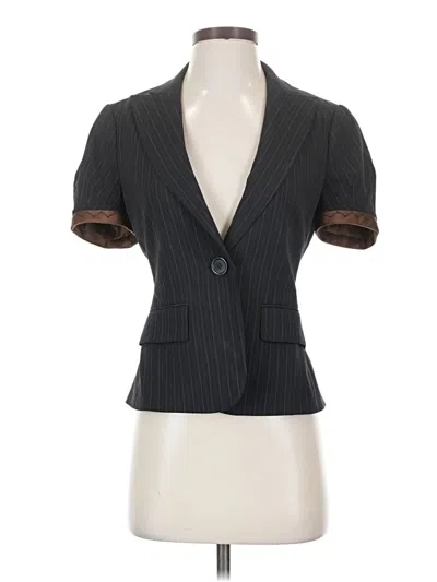 Pre-owned Bcbgmaxazria Blazer Jacket In Black
