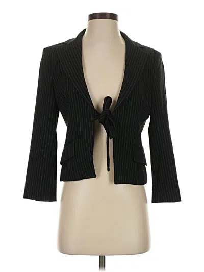 Pre-owned Bcbgmaxazria Blazer Jacket In Black