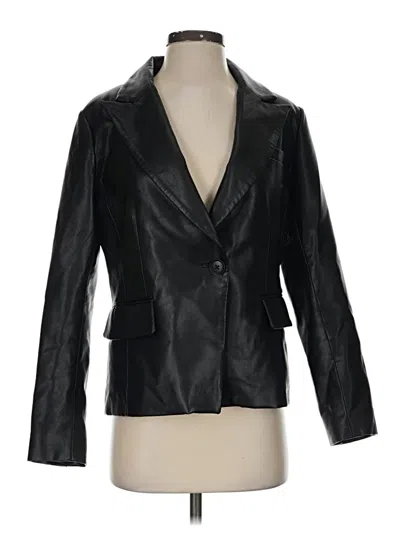 Pre-owned Bcbgmaxazria Blazer Jacket In Black