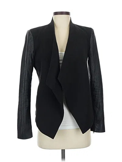 Pre-owned Bcbgmaxazria Blazer Jacket In Black
