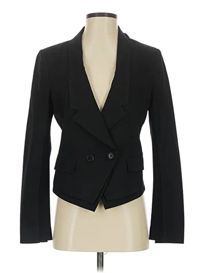Pre-owned Bcbgmaxazria Blazer Jacket In Black