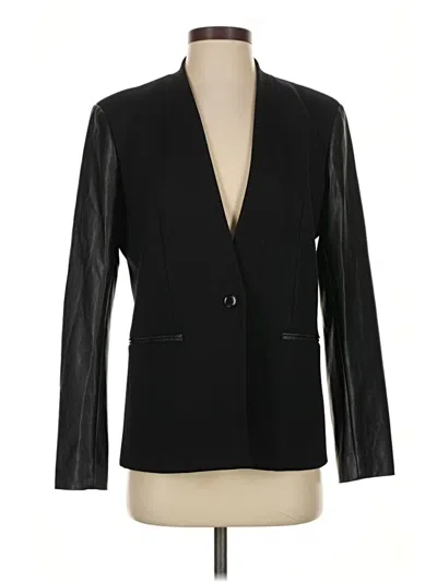 Pre-owned Bcbgmaxazria Blazer Jacket In Black