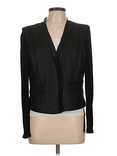Pre-owned Bcbgmaxazria Blazer Jacket In Black