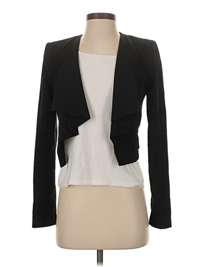 Pre-owned Bcbgmaxazria Blazer Jacket In Black