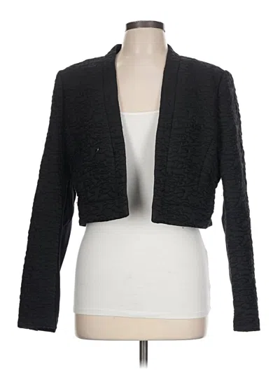 Pre-owned Bcbgmaxazria Blazer Jacket In Black
