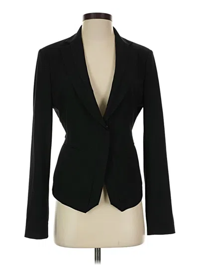 Pre-owned Bcbgmaxazria Blazer Jacket In Black