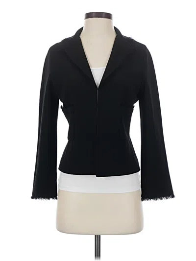 Pre-owned Bcbgmaxazria Blazer Jacket In Black