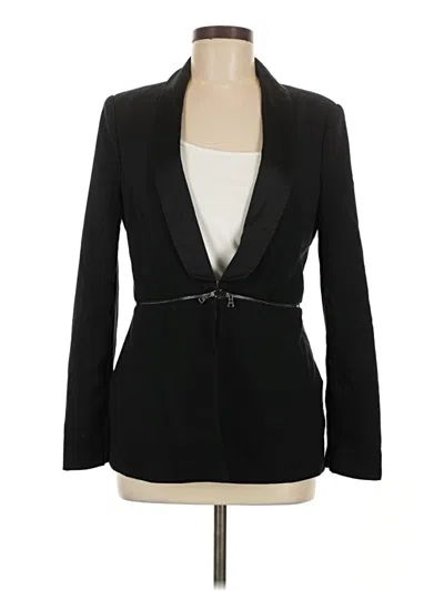 Pre-owned Bcbgmaxazria Blazer Jacket In Black