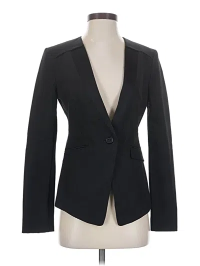 Pre-owned Bcbgmaxazria Blazer Jacket In Black
