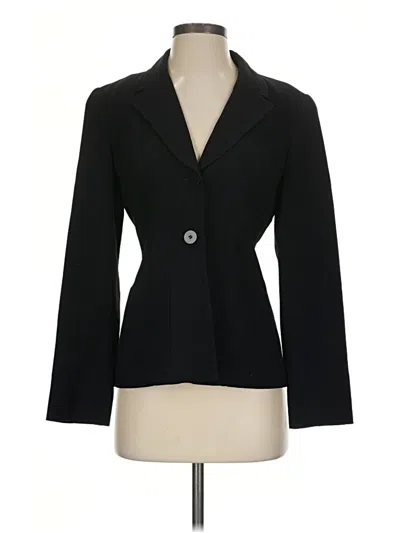Pre-owned Bcbgmaxazria Blazer Jacket In Black