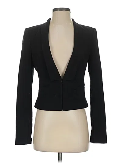 Pre-owned Bcbgmaxazria Blazer Jacket In Black
