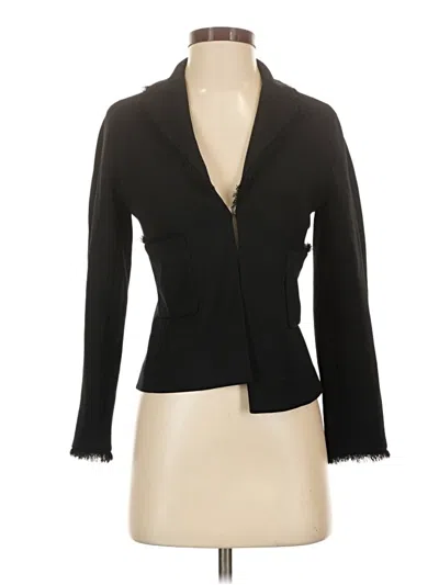 Pre-owned Bcbgmaxazria Blazer Jacket In Black