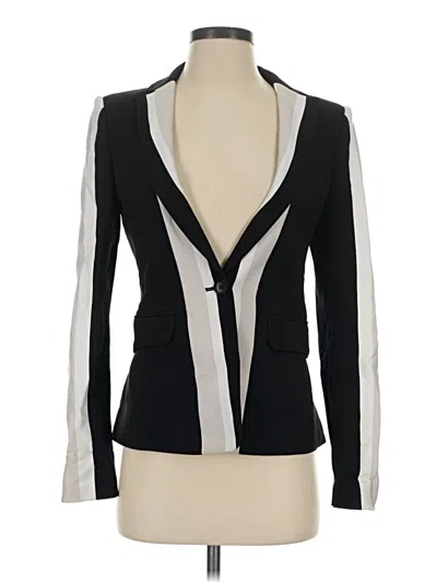 Pre-owned Bcbgmaxazria Blazer Jacket In Black