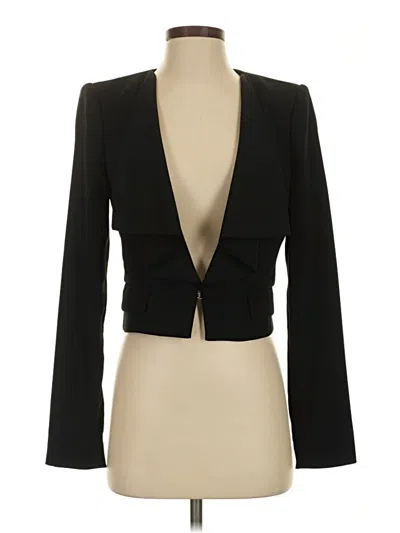 Pre-owned Bcbgmaxazria Blazer Jacket In Black