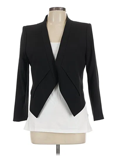 Pre-owned Bcbgmaxazria Blazer Jacket In Black