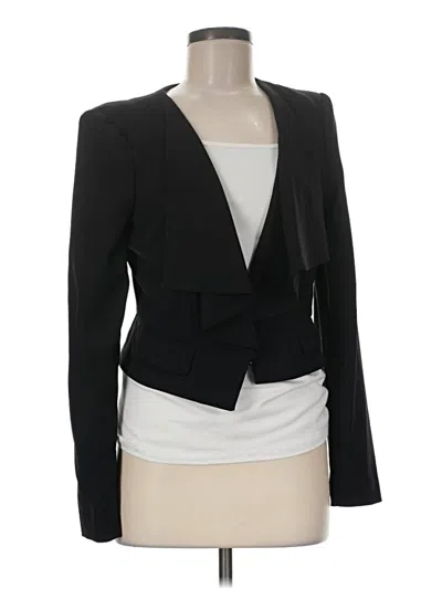 Pre-owned Bcbgmaxazria Blazer Jacket In Black