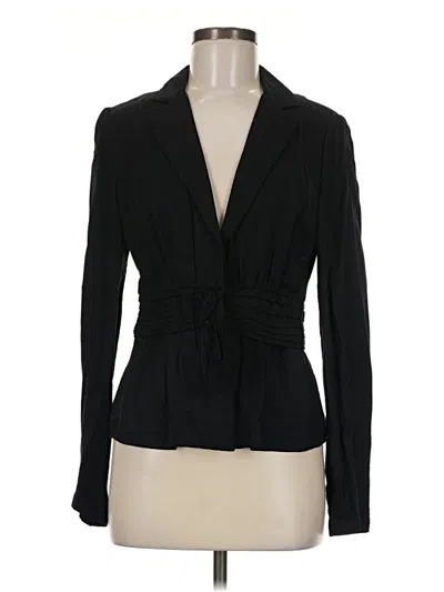 Pre-owned Bcbgmaxazria Blazer Jacket In Black