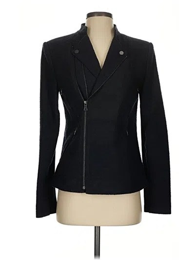 Pre-owned Bcbgmaxazria Blazer Jacket In Black