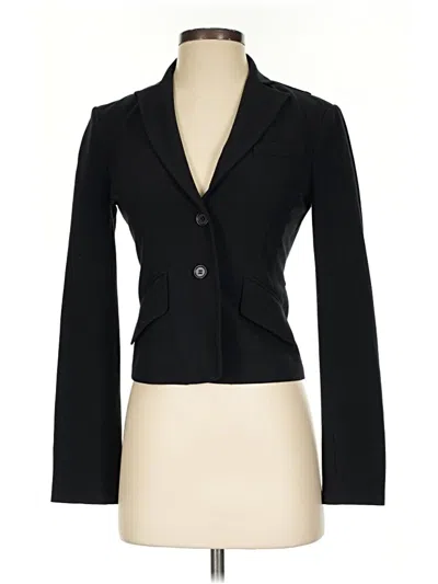 Pre-owned Bcbgmaxazria Blazer Jacket In Black
