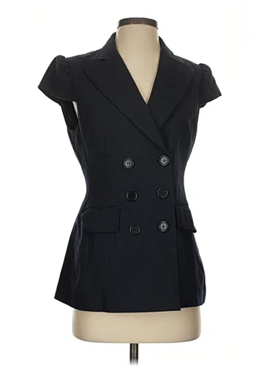 Pre-owned Bcbgmaxazria Blazer Jacket In Black