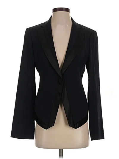 Pre-owned Bcbgmaxazria Blazer Jacket In Blue