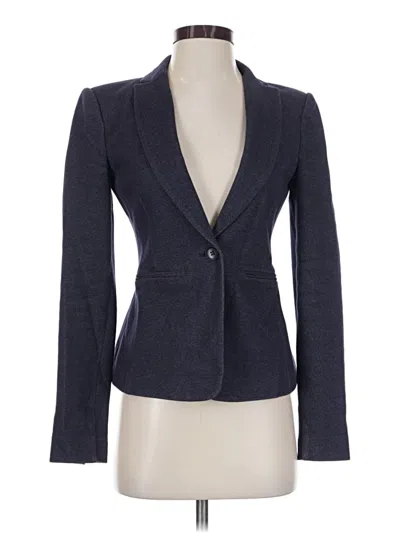 Pre-owned Bcbgmaxazria Blazer Jacket In Blue