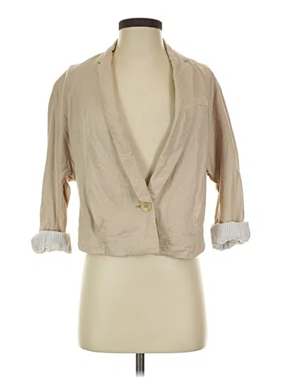 Pre-owned Bcbgmaxazria Blazer Jacket In Brown
