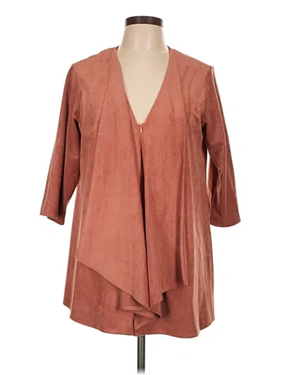 Pre-owned Bcbgmaxazria Blazer Jacket In Brown