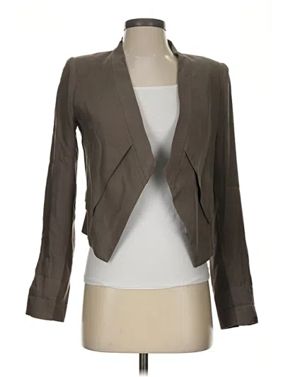 Pre-owned Bcbgmaxazria Blazer Jacket In Brown