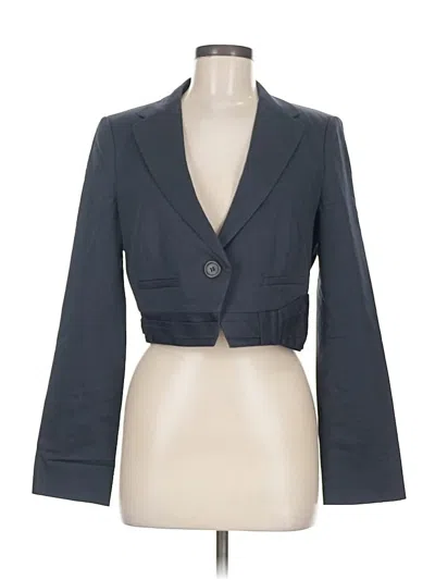 Pre-owned Bcbgmaxazria Blazer Jacket In Gray