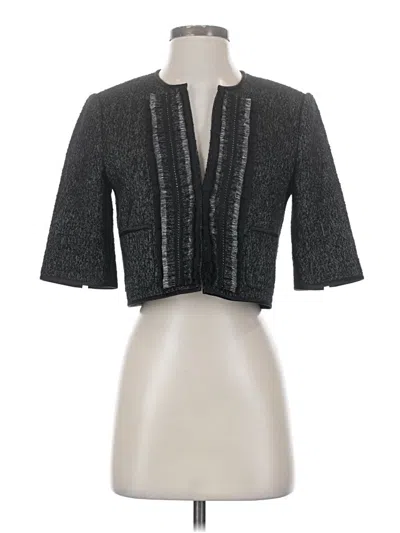 Pre-owned Bcbgmaxazria Blazer Jacket In Gray