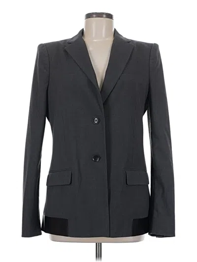 Pre-owned Bcbgmaxazria Blazer Jacket In Gray