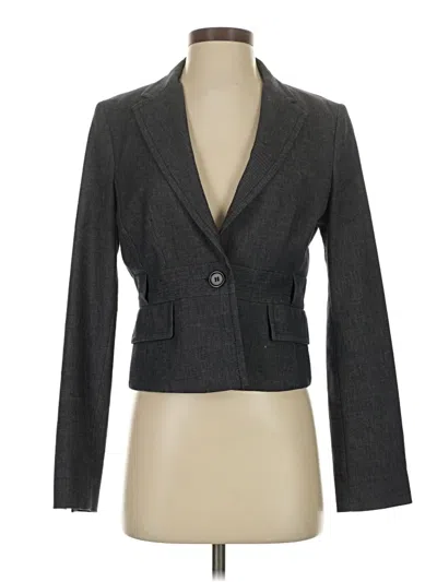 Pre-owned Bcbgmaxazria Blazer Jacket In Gray
