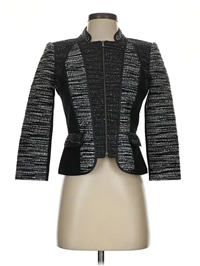 Pre-owned Bcbgmaxazria Blazer Jacket In Gray