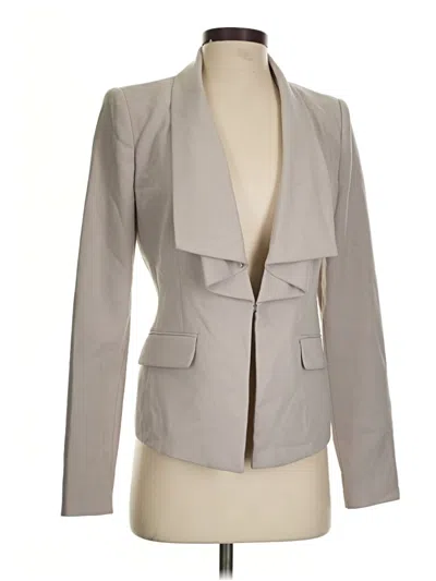 Pre-owned Bcbgmaxazria Blazer Jacket In Gray