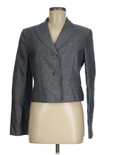Pre-owned Bcbgmaxazria Blazer Jacket In Gray