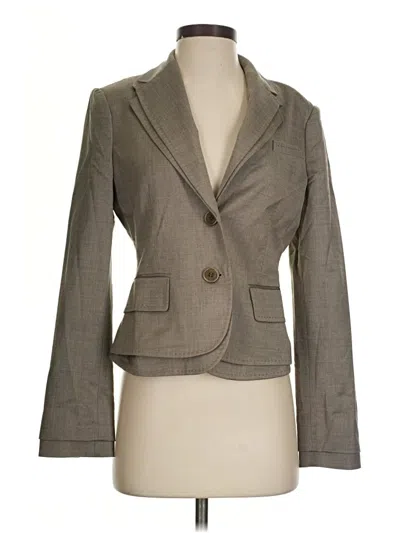 Pre-owned Bcbgmaxazria Blazer Jacket In Gray