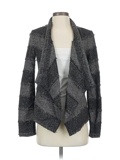 Pre-owned Bcbgmaxazria Blazer Jacket In Gray