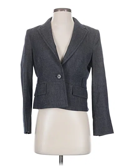 Pre-owned Bcbgmaxazria Blazer Jacket In Gray