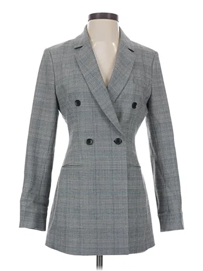 Pre-owned Bcbgmaxazria Blazer Jacket In Gray