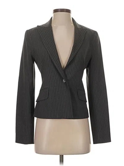 Pre-owned Bcbgmaxazria Blazer Jacket In Gray