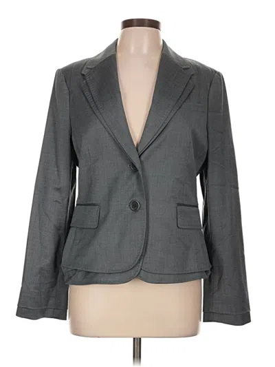 Pre-owned Bcbgmaxazria Blazer Jacket In Gray