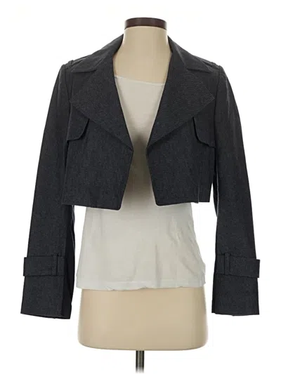 Pre-owned Bcbgmaxazria Blazer Jacket In Gray