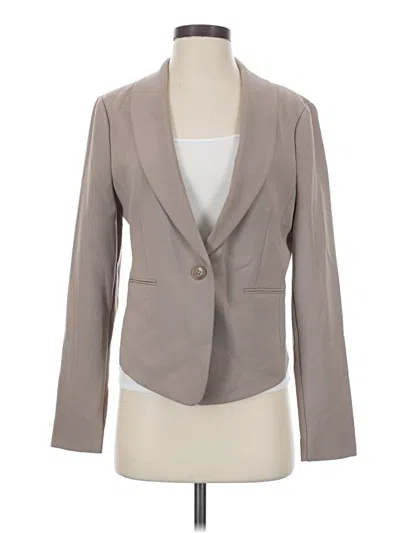 Pre-owned Bcbgmaxazria Blazer Jacket In Gray