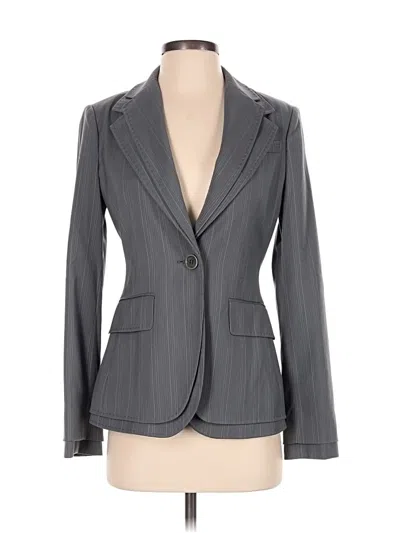Pre-owned Bcbgmaxazria Blazer Jacket In Gray