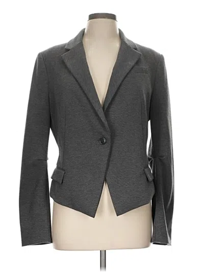 Pre-owned Bcbgmaxazria Blazer Jacket In Gray
