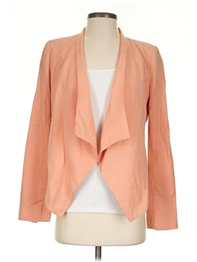 Pre-owned Bcbgmaxazria Blazer Jacket In Orange